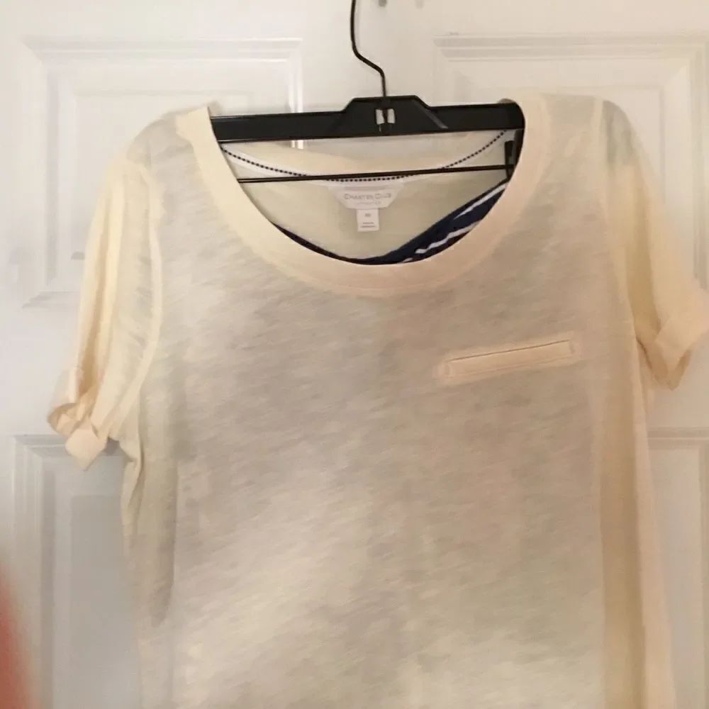 NWT Charter Club Women’s PJ Top SZ XS